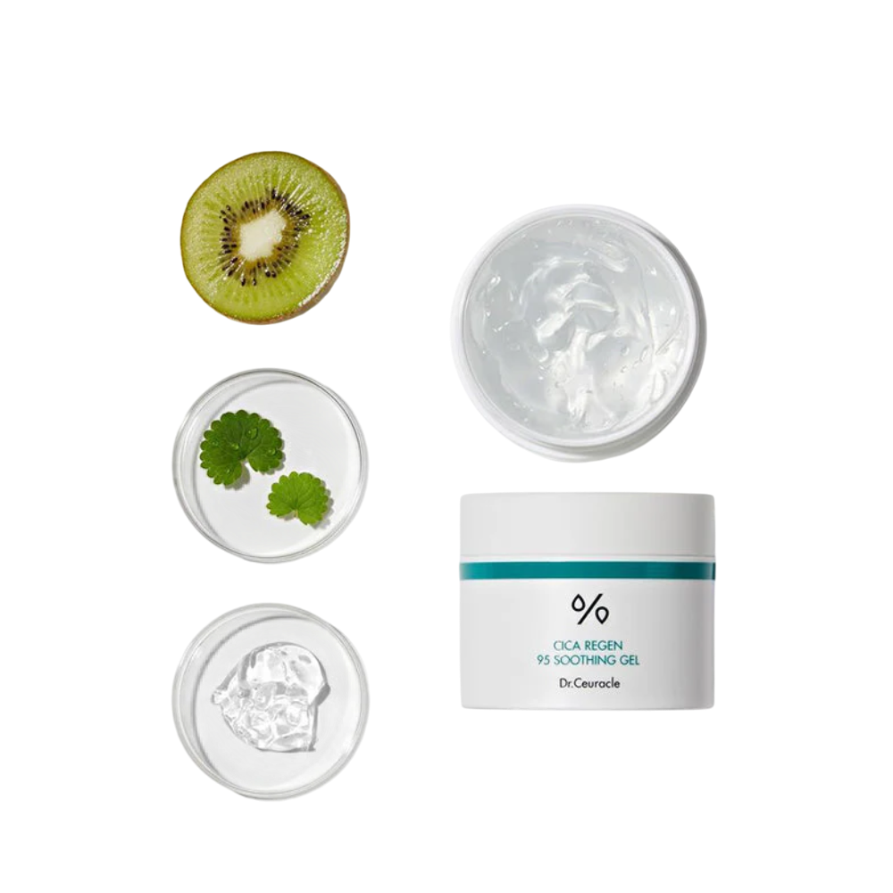Dr. Ceuracle Сica Regen 95 Soothing Gel 110g - Заспокійливий гель для обличчя з центелою азіатською - фото №2 Dr. Ceuracle Сica Regen 95 Soothing Gel 110g - Заспокійливий гель для обличчя з центелою азіатською - фото №2